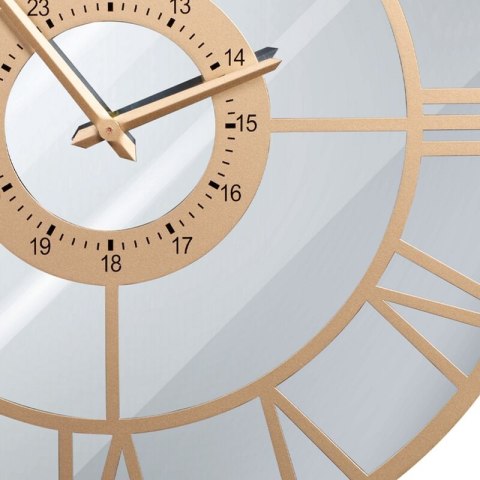 ZEGAR DEKORACYJNY 33 O 60 X 5 CM ZŁOTY EUROFIRANY