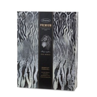 POŚCIEL EVA 14 160 X 200 CM BRĄZOWY EUROFIRANY