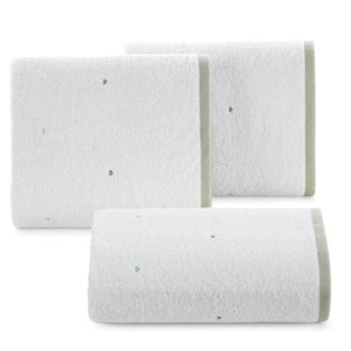 RĘCZNIK DZIECIĘCY BABY60 50 X 90 CM BIAŁY EUROFIRANY