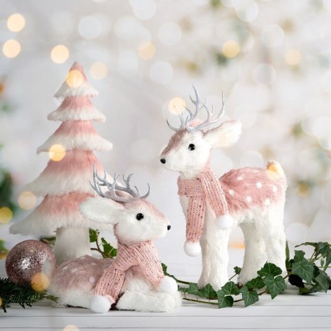 OZDOBA ŚWIĄTECZNA CHOI 7 15 X 12 X 40 CM BIAŁY EUROFIRANY