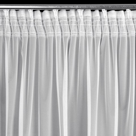 ZASŁONA GOTOWA JULIA NA TAŚMIE 140 X 270 CM BIAŁY EUROFIRANY