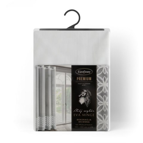 ZASŁONA GOTOWA LIWIA 140 X 250 CM BIAŁY EUROFIRANY