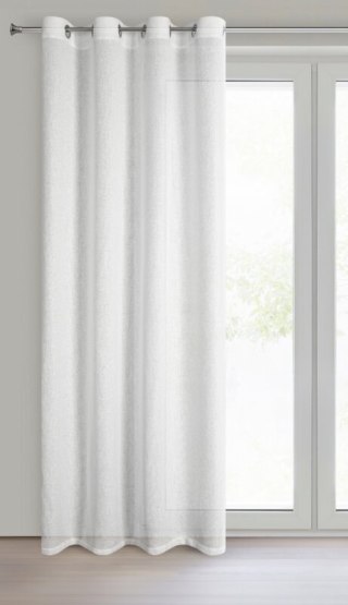 ZASŁONA GOTOWA ESSI 140 X 250 CM BIAŁY EUROFIRANY