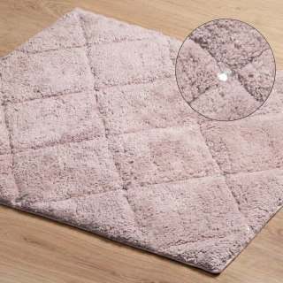 DYWANIK ŁAZIENKOWY CHIC (2) 50 X 70 CM CIEMNORÓŻOWY EUROFIRANY