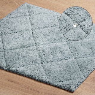 DYWANIK ŁAZIENKOWY CHIC (2) 60 X 90 CM SREBRNY EUROFIRANY