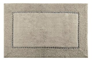 DYWANIK ŁAZIENKOWY CHIC 60 X 90 CM BEŻOWY EUROFIRANY