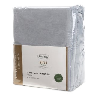 PRZEŚCIERADŁO FLANO 220 X 200 X 30 CM SREBRNY EUROFIRANY