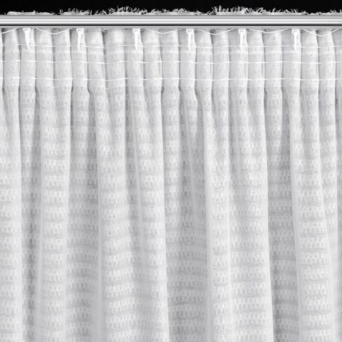 ZASŁONA GOTOWA REINA NA TAŚMIE 135 X 270 CM BIAŁY EUROFIRANY