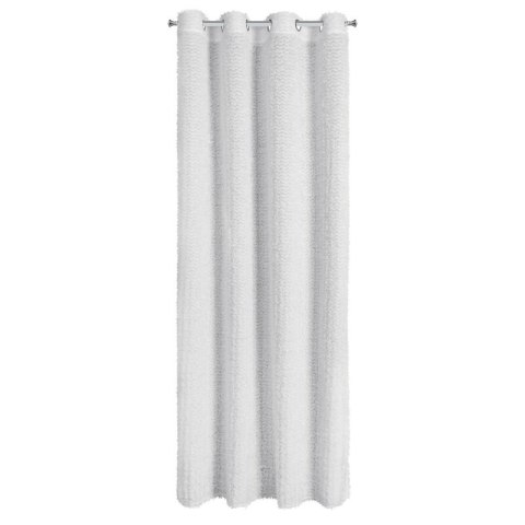 ZASŁONA GOTOWA TIFFANY 135 X 250 CM BIAŁY EUROFIRANY