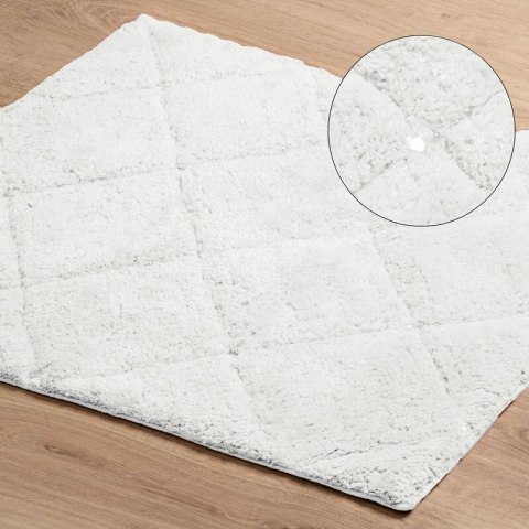 DYWANIK ŁAZIENKOWY CHIC (2) 60 X 90 CM BIAŁY EUROFIRANY