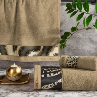 KOMPLET RĘCZNIKÓW EVA 24 46 X 36 X 7 CM BEŻOWY EUROFIRANY