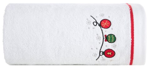 RĘCZNIK ŚWIATECZNY GERDA2 50 X 90 CM BIAŁY EUROFIRANY