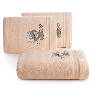 RĘCZNIK DZIECIĘCY BABY65 50 X 90 CM JASNOPOMARAŃCZOWY EUROFIRANY