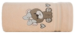 RĘCZNIK DZIECIĘCY BABY65 50 X 90 CM JASNOPOMARAŃCZOWY EUROFIRANY