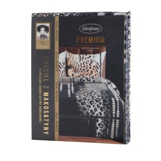 POŚCIEL EVA 22 160 X 200 CM CZARNY EUROFIRANY