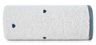 RĘCZNIK DZIECIĘCY BABY58 70 X 140 CM BIAŁY EUROFIRANY