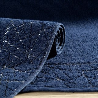 DYWANIK ŁAZIENKOWY NIKA (07) 50 X 70 CM GRANATOWY EUROFIRANY