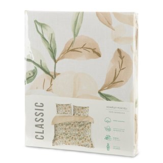KOMPLET POŚCIELI BAWEŁNIANEJ SONIA 32 160 X 200 CM BEŻOWY EUROFIRANY