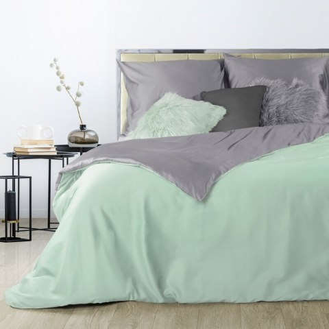 KOMPLET POŚCIELI NOVA3 160 X 200 CM JASNOSZARY EUROFIRANY