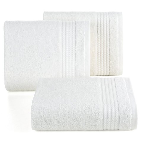 RĘCZNIK LARIS (01) 50 X 90 CM KREMOWY EUROFIRANY