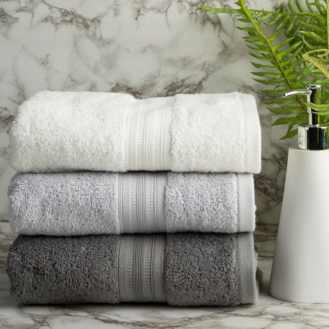 RĘCZNIK ELEN (01) 50 X 90 CM KREMOWY EUROFIRANY