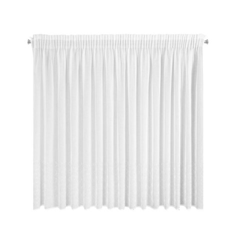 FIRANA GOTOWA KLEO NA TAŚMIE 345 X 140 CM BIAŁY EUROFIRANY