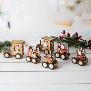 OZDOBA ŚWIĄTECZNA 271 5 X 51 X 10 CM BRĄZOWY EUROFIRANY