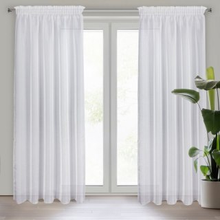 FIRANA GOTOWA ALIA NA TAŚMIE 140 X 270 CM BIAŁY EUROFIRANY