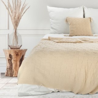 KOC PLED 2 130 X 170 CM BEŻOWY EUROFIRANY