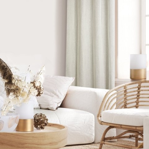 FIRANA GOTOWA DARLA 140 X 250 CM NATURALNY EUROFIRANY