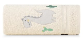 RĘCZNIK DZIECIĘCY BABY40 50 X 90 CM KREMOWY EUROFIRANY
