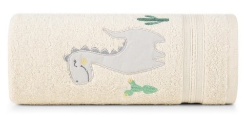 RĘCZNIK DZIECIĘCY BABY40 50 X 90 CM KREMOWY EUROFIRANY