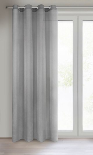 FIRANA GOTOWA REBECCA 140 X 250 CM STALOWY EUROFIRANY