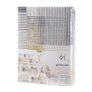 POŚCIEL D91 LEA 06 220 X 200 CM KREMOWY EUROFIRANY