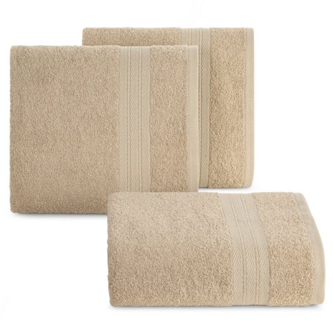 RĘCZNIK KAYA (03) 50 X 90 CM BEŻOWY EUROFIRANY