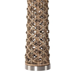 LAMPA AMY (01) O 33 X 75 CM BRĄZOWY EUROFIRANY