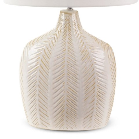 LAMPA DEKORACYJNA LIZA (01) O 38 X 58 CM KREMOWY EUROFIRANY
