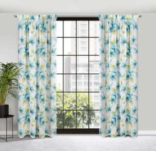 FIRANA GOTOWA SOFIA NA TAŚMIE 140 X 270 CM BIAŁY EUROFIRANY