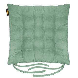 PODUSZKA NA KRZESŁO "ADA" 40 X 40 X 6 CM JASNOTURKUSOWY EUROFIRANY