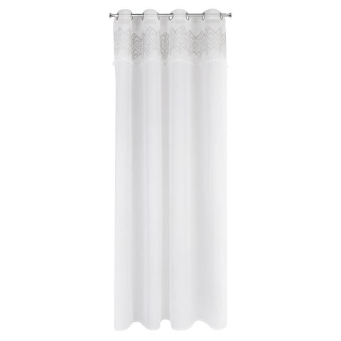 FIRANA GOTOWA DAPHNE 140 X 250 CM BIAŁY EUROFIRANY