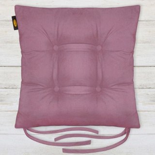 PODUSZKA NA KRZESŁO "ADA" 40 X 40 X 8 CM CIEMNORÓŻOWY EUROFIRANY