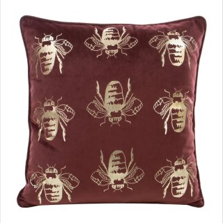 POSZEWKA BLINK 15 45 X 45 CM CIEMNOBORDOWY EUROFIRANY