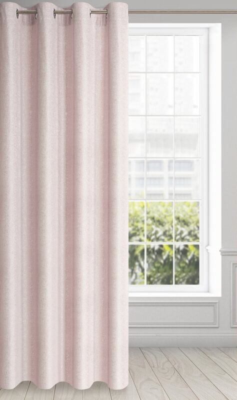 ZASŁONA GOTOWA LIV 140 X 250 CM RÓŻOWY EUROFIRANY