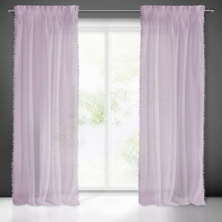 FIRANA GOTOWA ALMINA NA TAŚMIE 140 X 270 CM RÓŻOWY EUROFIRANY