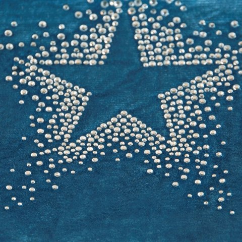 OBRUS ILONA 40 X 140 CM GRANATOWY EUROFIRANY