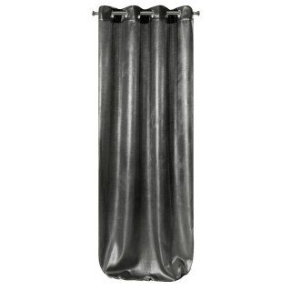ZASŁONA GOTOWA LEILA 140 X 250 CM STALOWY EUROFIRANY