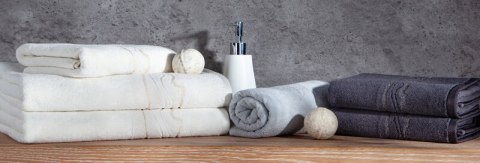 RĘCZNIK KARIN (01) 30 X 50 CM BIAŁY EUROFIRANY