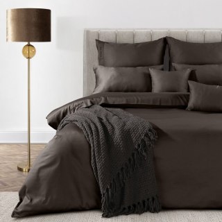 POŚCIEL ELEGANT1G 140 X 200 CM BRĄZOWY EUROFIRANY