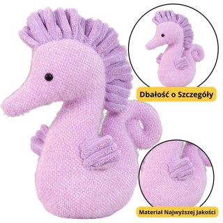 Maskotka Pluszowa Przytulanka Konik Wodny Fioletowy 25cm LEAN Toys