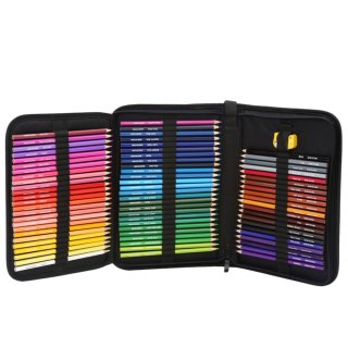 Zestaw Kredki Do Rysowania Szkicowania Sześciokątne Piórnik Etui 72el LEAN